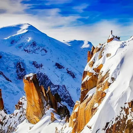 Petit Dru - Mezzanine With Mont Blanc * Σαμονί
