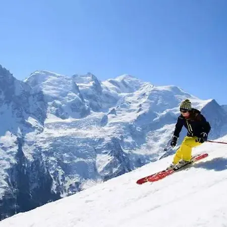 شقة Petit Dru - Mezzanine With Mont Blanc *